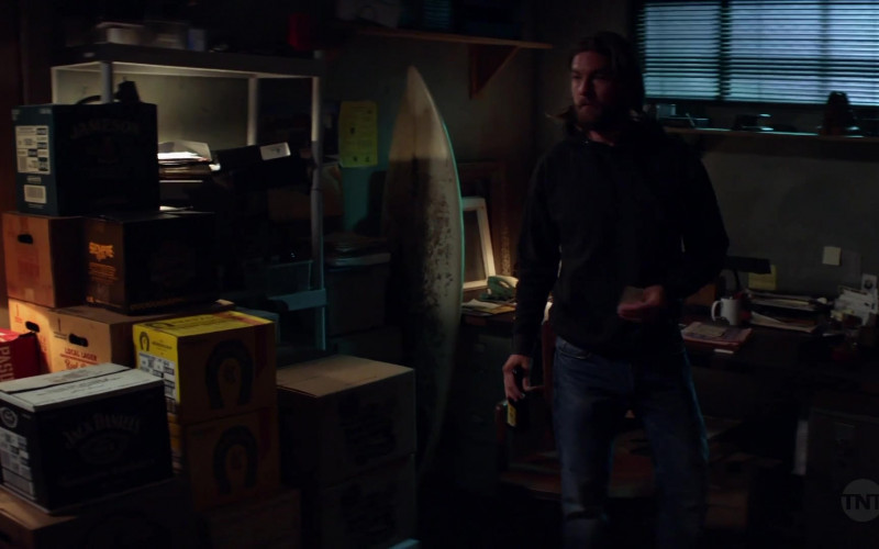 Pasote Tequila, Siempre Tequila, Jack Daniel's Tennessee Whiskey Boxes in Animal Kingdom S06E05 Covet (2022)