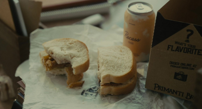 Recess Drink and Primanti Bros. Sandwich Enjoyed by Eva Reign as Kelsa in Anything's Possible (2)