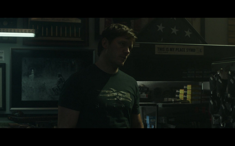 SITKA Gear T-Shirt Worn by Chris Pratt as Lt. Commander James Reece in The Terminal List S01E02 "Encoding" (2022)