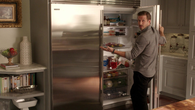 Sub-Zero Refrigerator in Dynasty S05E16 My Family, My Blood (2022)