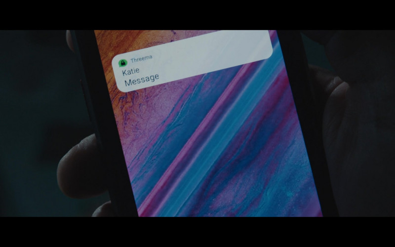 Threema Secure and Private Messenger in The Terminal List S01E07 Extinction (2022)