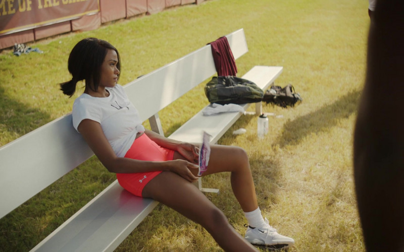 Under Armour Women's Shorts and Nike Sneakers in P-Valley S02E05 White Knights (2022)