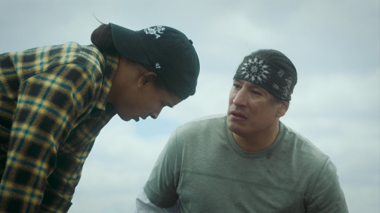 '47 Cap Brand Worn by of D’Pharaoh Woon-A-Tai as Bear Smallhill in Reservation Dogs S02E03 Roofing (1)