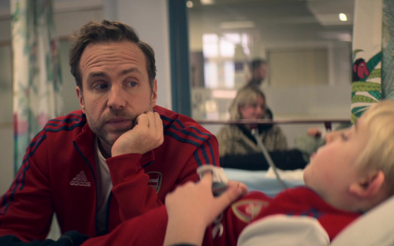 Adidas Arsenal Jacket in Trying S03E05 Pick a Side (1)