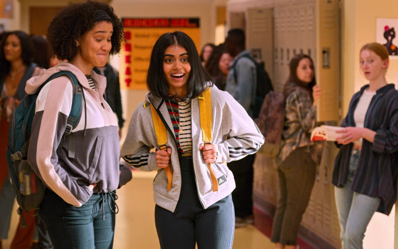 Adidas Women's Hoodie Worn by Megan Suri as Aneesa Qureshi in Never Have I Ever S03E01 …been slut-shamed (2022)