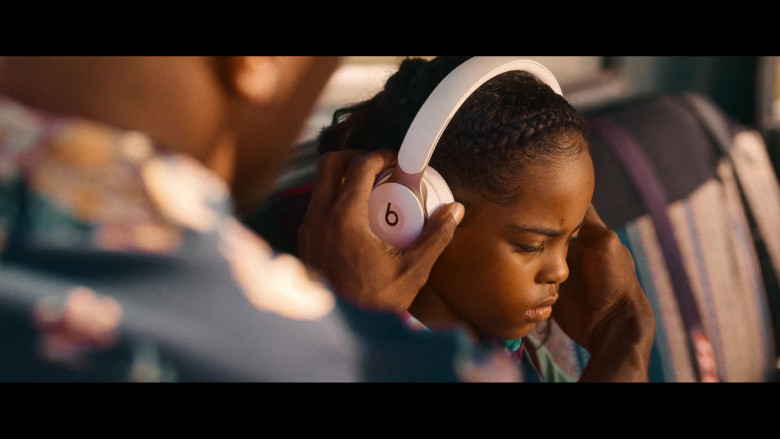 Beats Headphones of Zion Broadnax as Paige in Day Shift Movie (1)