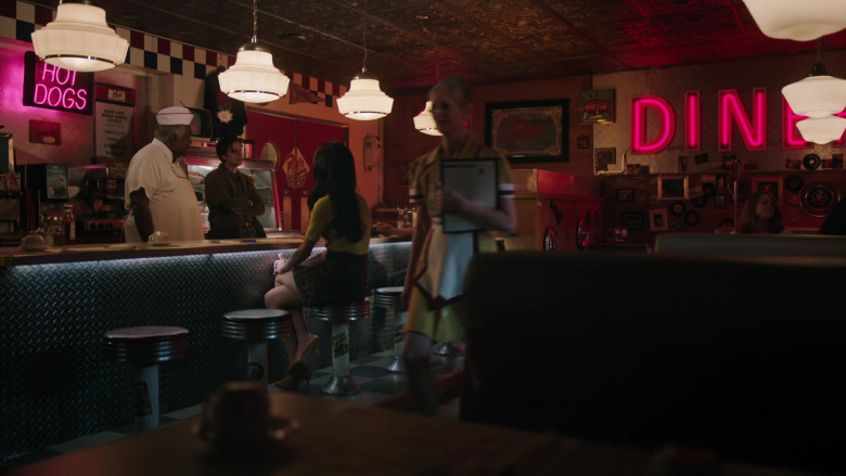 Coca-Cola Wall Clock in Riverdale S06E22 Chapter One Hundred and Seventeen Night of the Comet (2022)
