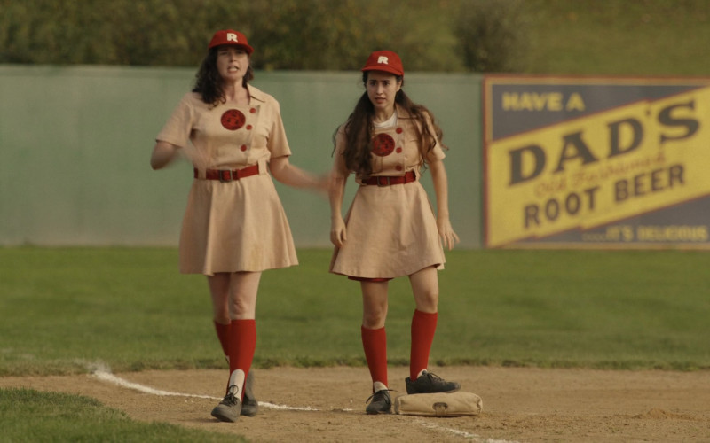 Dad's Old Fashioned Root Beer Billboard in A League of Their Own S01E05 "Back Footed" (2022)