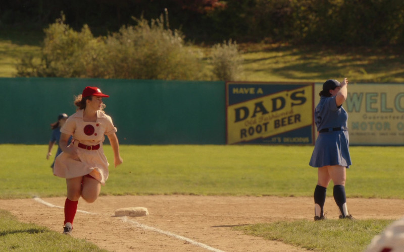 Dad's Old Fashioned Root Beer Billboard in A League of Their Own S01E08 "Perfect Game" (2022)