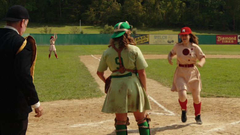 Dad's Root Beer Billboard in A League of Their Own S01E04 Switch Hitter (2022)