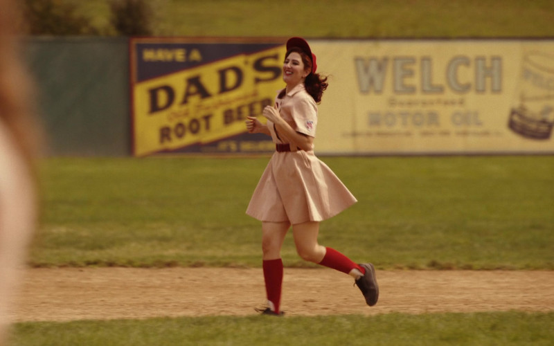 Dad's Root Beer Billboard in A League of Their Own S01E06 "Stealing Home" (2022)