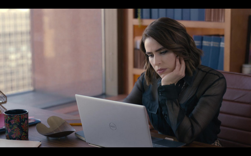 Dell Laptop of Alexandra Turshen as Rachel Friedman in Partner Track S01E09 TV Show (1)