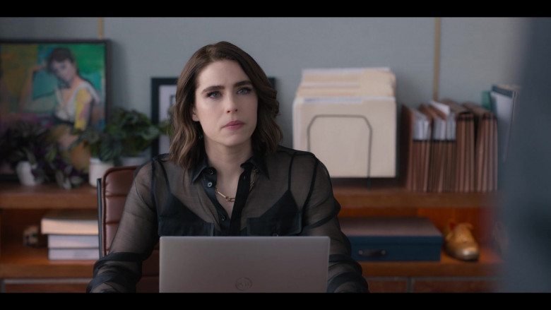 Dell Laptop of Alexandra Turshen as Rachel Friedman in Partner Track S01E09 TV Show (4)