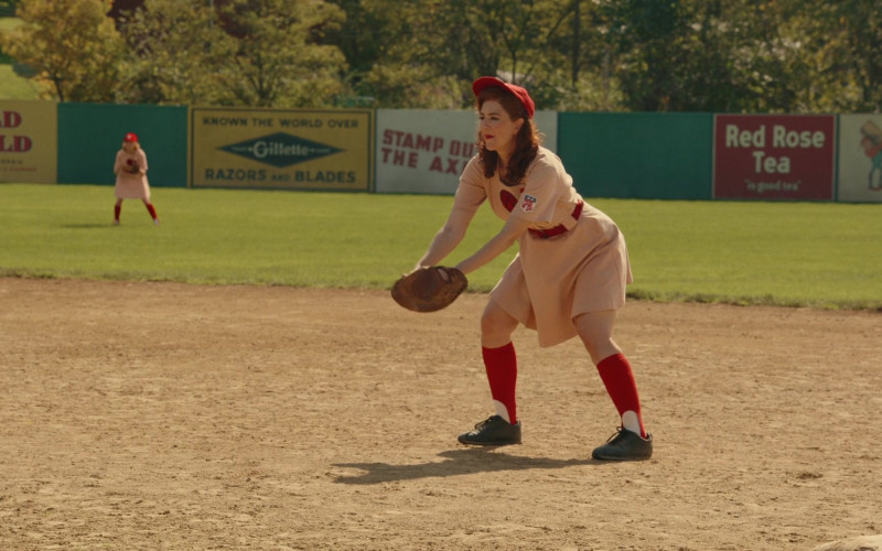 Gillette Razors and Blades Billboard and Red Rose Tea Billboard in A League of Their Own S01E08 Perfect Game (1)