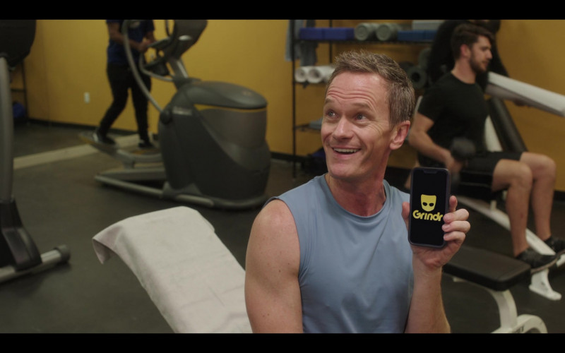 Grindr Social Networking App for LGBTQ People Used by Neil Patrick Harris as Michael Lawson in Uncoupled S01E03 (1)