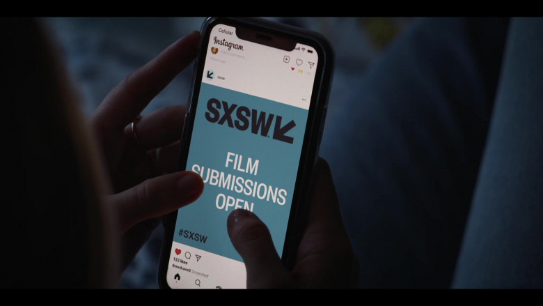 Instagram Social Network and South by Southwest Film festival (SXSW) in Look Both Ways (2022)