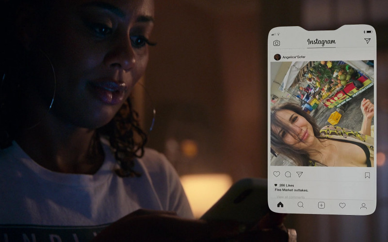 Instagram Social Network in Good Trouble S04E13 A Penny With a Hole In It (2)
