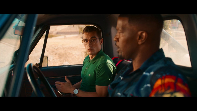 Lacoste Green Polo Shirt Worn by Dave Franco as Seth in Day Shift Movie (1)