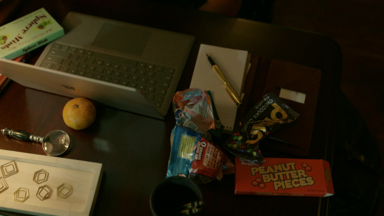 Microsoft Surface Laptop in Dynasty S05E18 A Writer of Dubious Talent (2022)