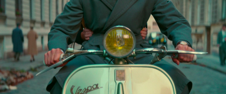 Piaggio Vespa Scooter in Mrs. Harris Goes to Paris (2022)