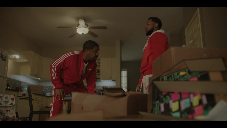 Pillars Men's Red Tracksuit in The Chi S05E08 Sweet Thing (1)