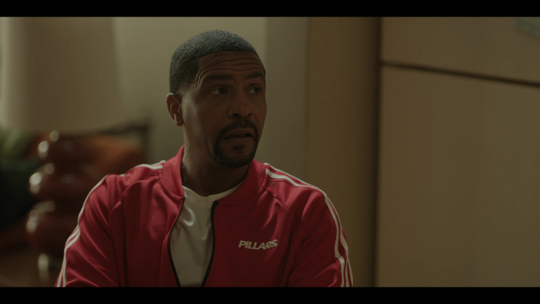 Pillars Men's Red Tracksuit in The Chi S05E08 Sweet Thing (2)