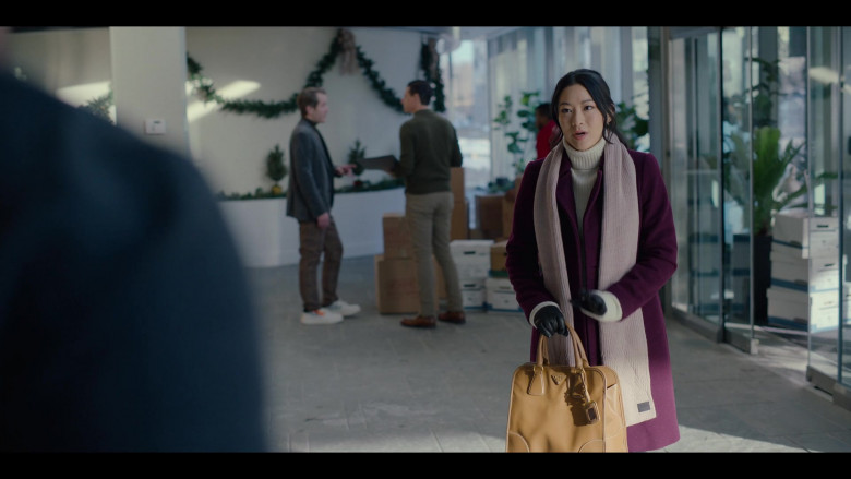 Prada Handbag of Arden Cho as Ingrid Yun in Partner Track S01E10 Dawn Raid (2022)