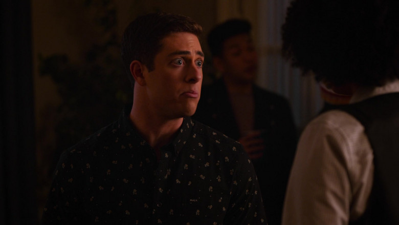 RVCA Men's Shirt Worn by Jaren Lewison as Benjamin Ben Gross in Never Have I Ever S03E04 …made someone jealous (2)