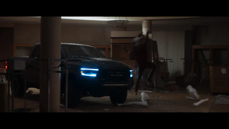 Ram 1500 Pickup Truck of Snoop Dogg as Big John Elliott in Day Shift 2022 Movie (2)