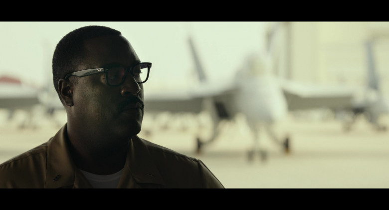 Ray-Ban Men's Eyeglasses of Bashir Salahuddin as CWO-4 Bernie ‘Hondo' Coleman in Top Gun Maverick (2)