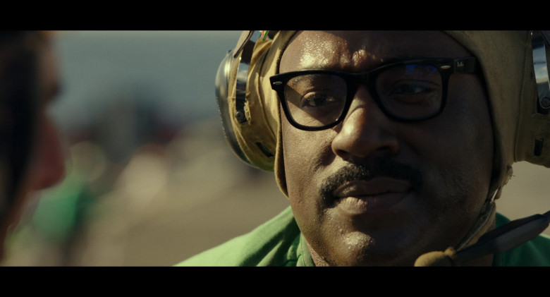 Ray-Ban Men's Eyeglasses of Bashir Salahuddin as CWO-4 Bernie ‘Hondo' Coleman in Top Gun Maverick (3)
