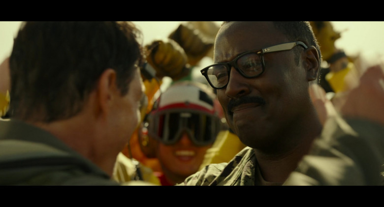 Ray-Ban Men's Eyeglasses of Bashir Salahuddin as CWO-4 Bernie ‘Hondo' Coleman in Top Gun Maverick (4)