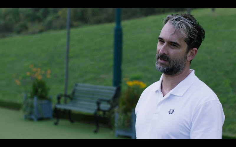 Sergio Tacchini Men's Polo Shirt in Industry S02E02 The Giant Squid (2022)