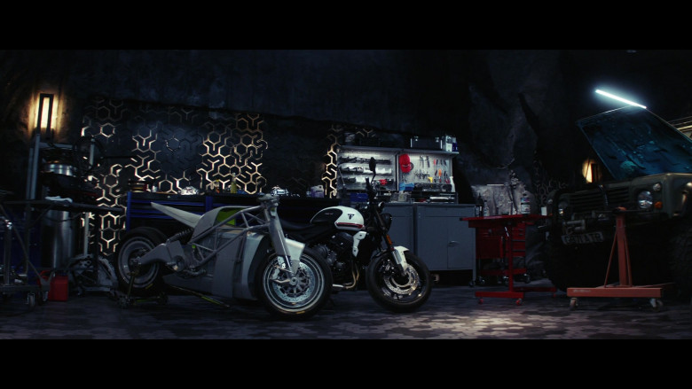 Untitled Motorcycles XP Zero Electric Motorcycle in Secret Headquarters (2022)