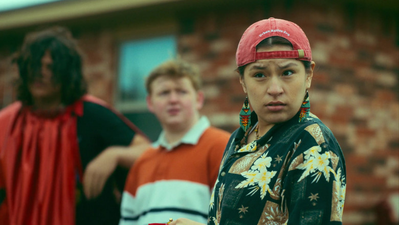 Urban Native Era Caps of Paulina Alexis as Willie Jack in Reservation Dogs S02E02 Run (1)