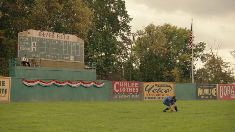 Valvoline Motor Oil Billboard in A League of Their Own S01E08 Perfect Game (2022)