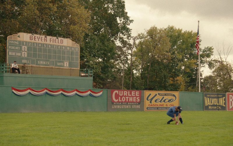 Valvoline Motor Oil Billboard in A League of Their Own S01E08 "Perfect Game" (2022)