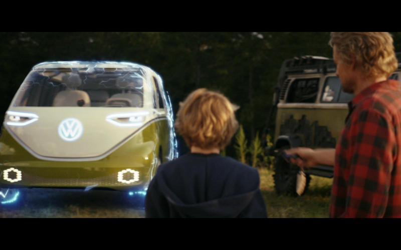 Volkswagen ID. Buzz Electric Van in Secret Headquarters 2022 Movie (1)