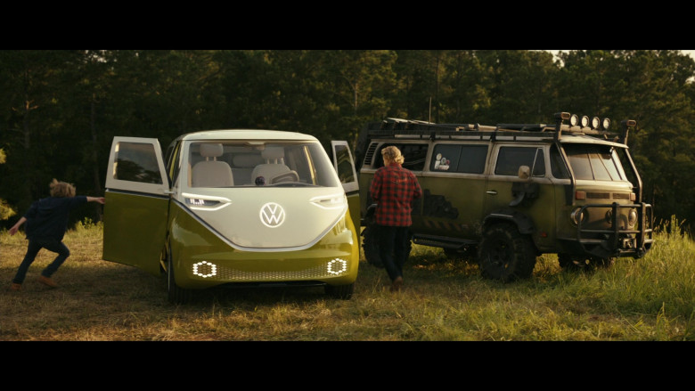 Volkswagen ID. Buzz Electric Van in Secret Headquarters 2022 Movie (2)