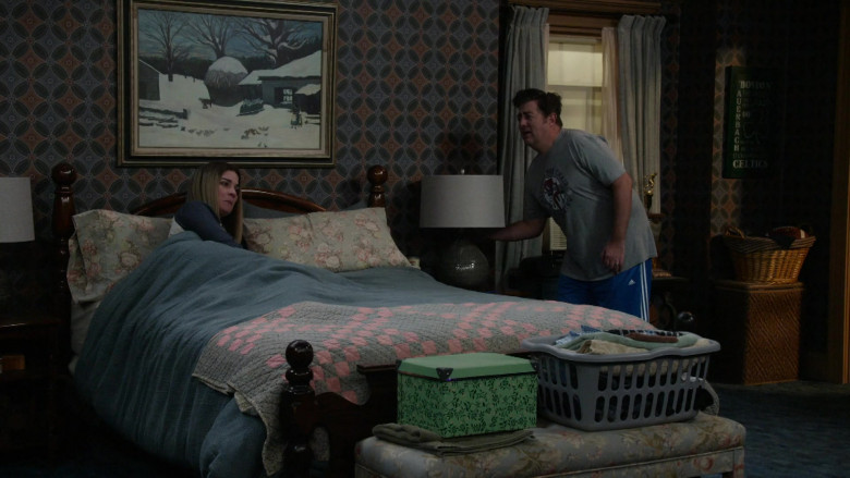 Adidas Blue Pants Worn by Eric Petersen as Kevin McRoberts in Kevin Can Fk Himself S02E07 The Problem (2022)