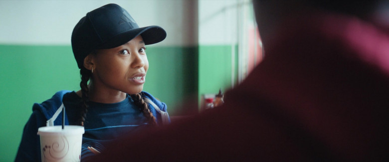 Adidas Caps of Jamila Gray as Brianna ‘Bri' Jackson in On the Come Up (2)