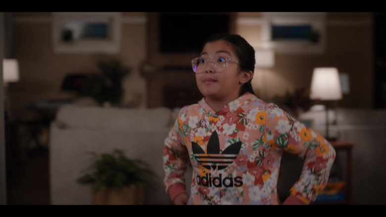 Adidas Floral Hoodie Worn by Naomi Tan as Dani in Devil in Ohio S01E02 Sanctuary (2022)