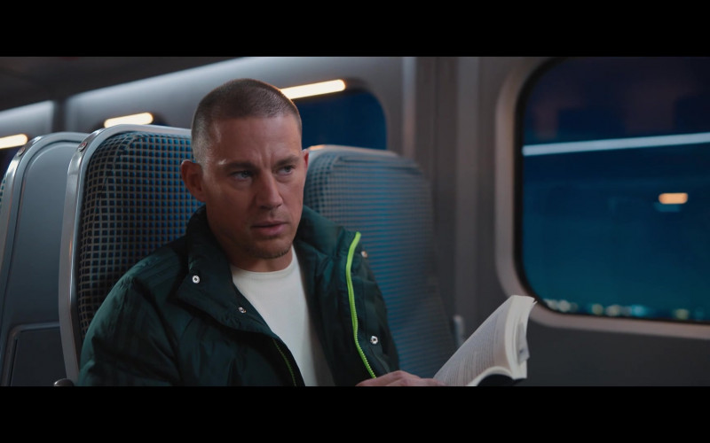Adidas Men's Down Jacket of Channing Tatum in Bullet Train (2022)
