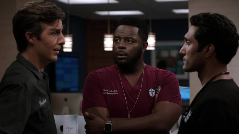 Apple Watches in Chicago Med S08E01 How Do You Begin to Count the Losses (2)