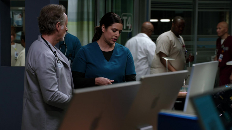 Apple iMac Computers in Chicago Med S08E01 How Do You Begin to Count the Losses (5)