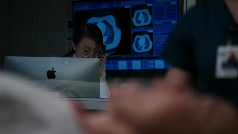 Apple iMac Computers in Chicago Med S08E01 How Do You Begin to Count the Losses (8)