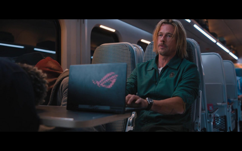 Asus ROG Laptop Used by Brad Pitt as Ladybug in Bullet Train (2022)