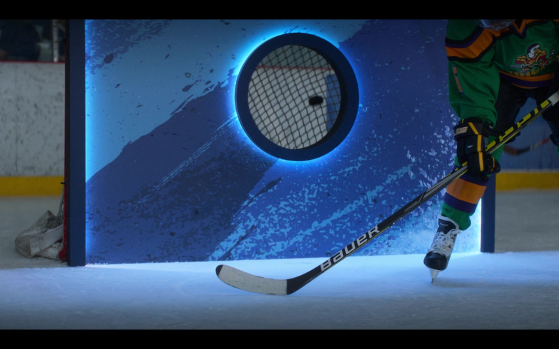 Bauer Ice Hockey Stick in The Mighty Ducks Game Changers S02E01 Ice Breaker (2022)