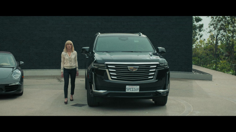 Cadillac Escalade Car of Gretchen Mol as Michelle in American Gigolo S01E01 Pilot (2022)