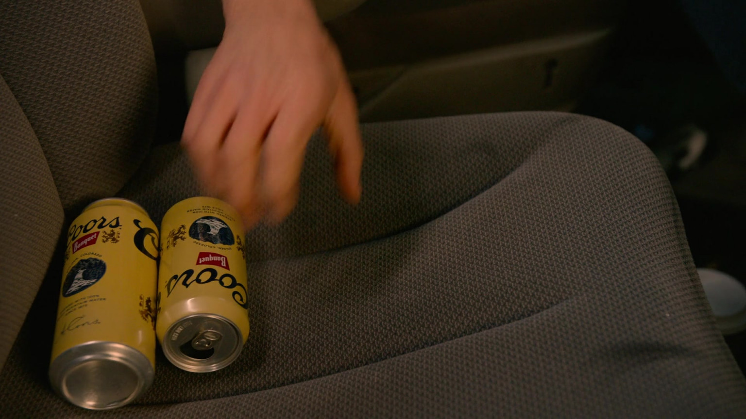 Coors Banquet Beer Cans In Cobra Kai S05E04 "Downward Spiral" (2022)
